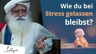 So gehst du gelassen durchs Leben. | Sadhguru