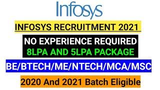 Infosys Recruitment 2021 full Explanation | Infosys Careers Freshers |