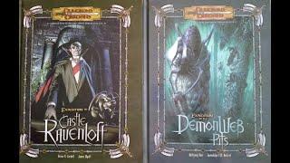 Expedition to Castle Ravenloft & The Demonweb Pits print on demand DriveThruRPG