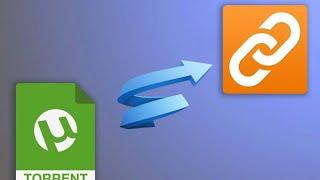 Convert torrent link into direct download links