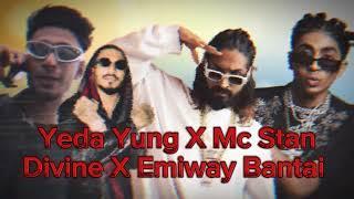 Welcome To Hood - Mc Stan - Emiway Bantai - Divine - Mc Gawthi - Sambata - Yeda Yung  mashup 2025