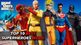 Top 10 - Best Superheroes Mods in GTA 5 You Don’t Want to Miss