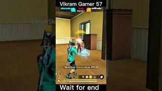 Only Headshot Gameplay | Vikram Gamer 57 #shorts #freefire