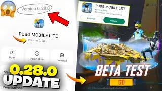 Pubg Lite Beta Test Invitation Is Here  | 0.28.0 New Update Today  | Wp Fix And All New Features |