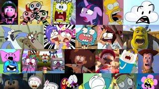 All Cartoon Screaming Episodes At The Same Time (HD)