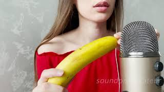 Banana kissing ASMR