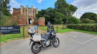 Discovering Englands Medieval Ruins, Thornton Abbey & Gatehouse.  Suzuki V Strom DL1000