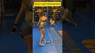 Men distract seen Her Crazy Spinning Kick  | muay thai taekwondo kickboxing mma kick