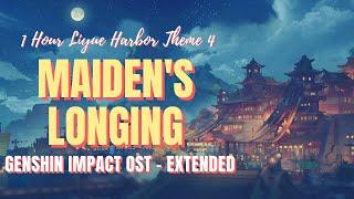 1 Hour Relaxing Liyue Harbor Theme 4 - Maiden's Longing - Genshin Impact OST