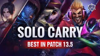 BEST SOLO CARRY Champions for EVERY ROLE in Patch 13.5 LoL