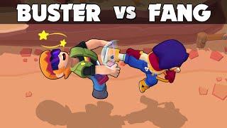 BUSTER vs FANG | 1vs1 | Brawl Stars