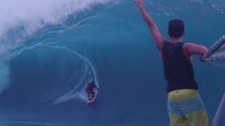 Surfing the Heaviest Wave in the World - Teahupoo