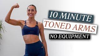 10 Minute Toned Arms // No Equipment // Sami Clarke