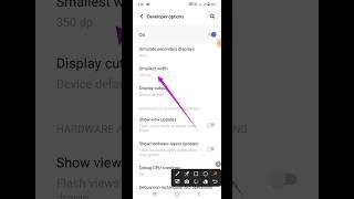 How to vivo y21 phone dpi settings #shorts