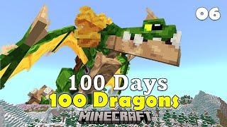 100 Days Taming 100 DRAGONS in Minecraft / Epi. 06: Elder Dragons in the Swamp