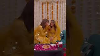 Shataj  khan's sister meral khan wedding mayon vibes   #shorts