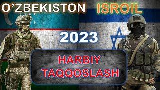 O'zbekiston va Isroil harbiy taqqoslash || Isroil va O'zbekiston harbiy solishtirish || 2023