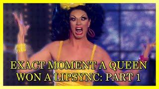 Exact Reason/Moment a Queen Won/Lost a Lipsync (Part 1: S1-S4)