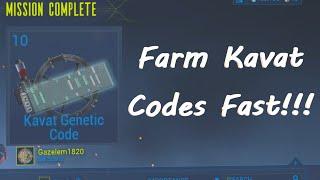 How to Get Kavat Genetic Codes! Warframe 2022 Cat Code Farming Guide