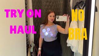 See-Through Try On Haul | Transparent Lingerie and Clothes | Try-On Haul At The Mall