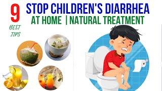 9 Home Treatments For Children's Diarrhea  | How To Stop Diarrhea at Home Fast