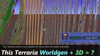 This is the most broken Terraria world is filled with errors ─ so I played it in Terraria in 3D..?
