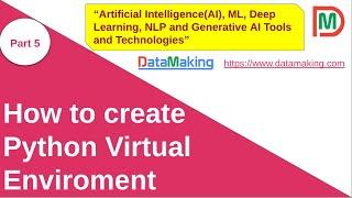 How to create Python Virtual Enviroment on Ubuntu 24.04 | Part 5 | DM | DataMaking