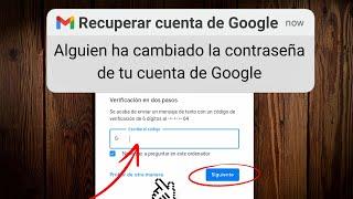 COMO RECUPERAR MI CUENTA DE GOOGLE GMAIL  SIN NÚMERO, SIN CONTRASEÑA  SIN CORREO 2024