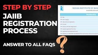 IIBF Membership Registration | How to Apply for IIBF Membership JAIIB CAIIB Exams Online | All FAQs