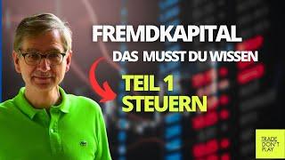 Fremdkapital traden - Das will das Finanzamt von dir - Teil 1 - Orderflow- und Volume-Trader werden