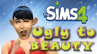 Балуемся пластической хирургией!  UGLY to BEAUTY #1  Sims 4