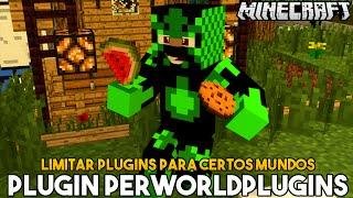 Minecraft Plugin Tutorial PerWorldPlugins - Limitar plugins para certos mundos