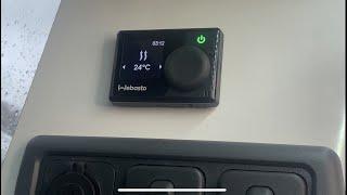 How to use a Webasto Diesel Heater SmartControl panel - Redline Campers.