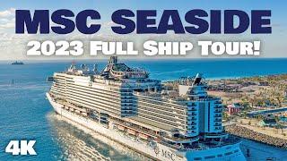 MSC Seaside 2023 Full Cruise Ship Tour!