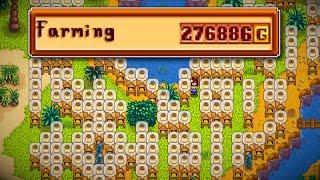 Easy Method | How To Make 280k Every Four Days In Stardew Valley with Honey