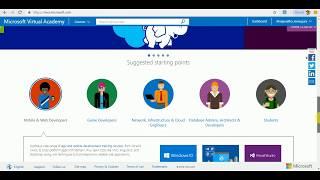Exploring The "Microsoft Virtual Academy" Website