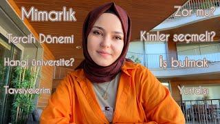 Mimarlık | Tercih Dönemi | Mimarlık okumak zor mu? | Sorularınızı cevapladım