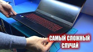 Оживление длиной полгода: ТОПОВЫЙ НОУТ MSI KATANA GF76 ( i7-12700H/RTX3070TI ) / СИЛЬНО ЗАЛИЛИ ПИВОМ