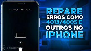 Como Reparar ERRO 4013/4005 e OUTROS no iPhone