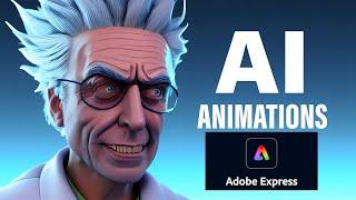 Create Animated Cartoon Videos With Voicever with Adobe Express AI in 5 Mins. #adobeexpress