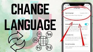 How To Change Language On TikTok