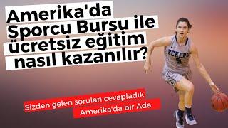 Amerika'da Ücretsiz Eğitim  @Amerika'da Bir Ada Amerika'da yaşam yurtdışı eğitim Sporcu Bursu