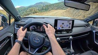 2023 Toyota RAV4 Prime - POV Mountain Road Climb (Binaural Audio)