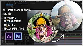 Full In Depth Manga Animation Tutorial (After Effects & Photoshop)