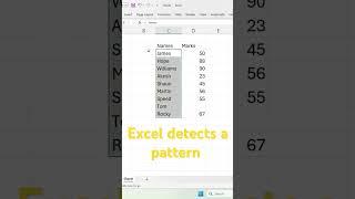 Learn how to create a pattern of numbers with Excel in 12 seconds