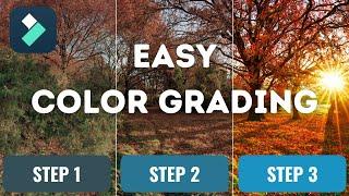 Color Grading Made EASY! - Filmora 13