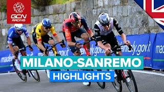 Favourites Go For Glory On The Poggio! | Milano-Sanremo 2023 Highlights