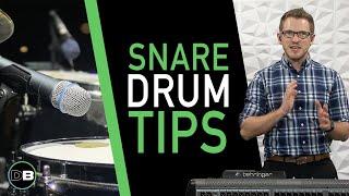 Improve your Snare Drum - Behringer X32