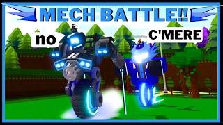 DESTRUCTIVE MECH!! - Robot Battles & Trolling In Build A Boat ROBLOX