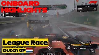 F1 2020 League Race - Dutch GP [Onboard Highlights]